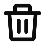 Delete SVG Icon